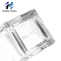 Bouteilles diffuseuses de parfum en verre transparentes haut de gamme de 100 ml avec bâtonnets désodorisants creux pour la vente en gros
