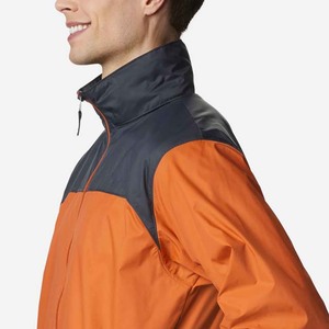 <b>Men</b> Custom Logo Design Hooded Patchwork Eco-Friendly Windbreaker <b>Jacket</b> 100% Polyester Waterproof Outdoor Sports <b>Running</b> 2026 - Product Image 5