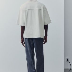 Camisetas de algodón Camiseta de verano para hombre Camisetas de manga corta para hombre Camiseta de Jersey sostenible Top Casual para hombre - Product Image 3