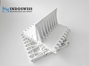 ISMB 50 VT 75MM Taquets verticaux pour bandes transporteuses Levage de matériaux des plans horizontaux aux plans verticaux Utilisation industrielle - Product Image 2