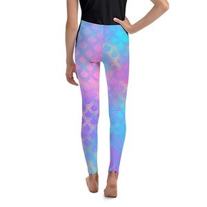 Leggings de compresión para niños Jodhpurs de LICRA de poliéster estirable de alta calidad para deportes ecuestres pantalones de equitación occidentales - Product Image 2