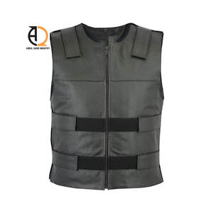 Chaleco de Cuero para Motociclista de Último Diseño, Nuevo Estilo, Alta Calidad, con Logotipo Personalizado - Product Image 5