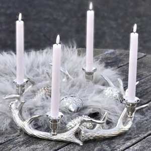 Nouveau design moderne support de bougie en acier inoxydable à 4 bras en T pour la personnalisation de la décoration d'éclairage de mariage et de fête - Product Image 5