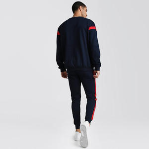 Ensemble sweat-shirt et pantalon de survêtement de sport 100% coton épais pour homme Survêtement d'hiver avec sweat à capuche - Product Image 2