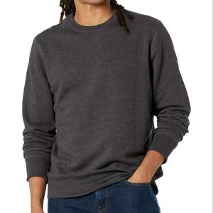 Sweat-shirt respirant en molleton 100 % coton de bonne qualité, 300 GSM, en vente flash |   Pull à col rond pour homme, vêtements de sport, streetwear d'hiver - Product Image 1