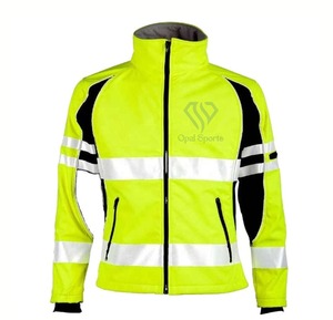 Haute qualité hommes vêtements de travail sécurité haute visibilité vêtements de travail veste réfléchissante haute visibilité hiver vente en gros sécurité travail Construction veste - Product Image 3