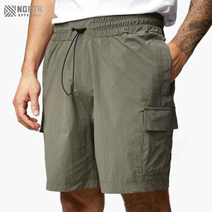 Shorts de sport classiques pour hommes à bas prix, séchage rapide, multi-poches, vêtements de sport de plein air, shorts en polyester pour hommes pour l'entraînement, été - Product Image 1