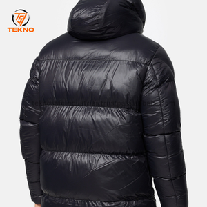 2025 Customization Fashion Outdoor Windbreaker Winter <b>Clothing</b> <b>Men's</b> Top Jacket Hoodie Zipper Plus Size <b>Men</b> Puffer Jacket OEM - Product Image 5