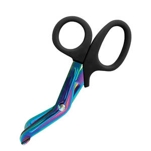 Cuidado médico y enfermería en el hogar Tijeras de rescate de 5,5 pulgadas hechas a medida Tijeras de vendaje Lister de enfermera - Product Image 4