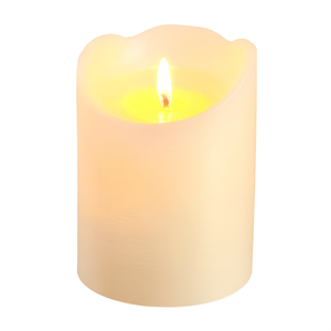 Bougie LED LUMINEO Cream 480613 (7,5x10cm) effet flamme - Product Image 2