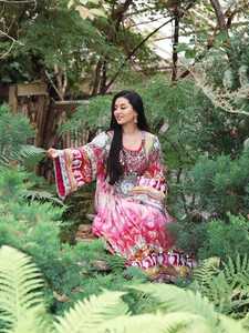 ชุดเดรสสไตล์อัฟกานิชแบบใหม่สำหรับผู้หญิงมุสลิม  ชุดเดรสสั่งตัดได้ตามขนาดและสี สำหรับงานแต่งงานและงานปาร์ตี้ มีซิป - Product Image 3