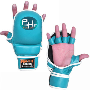 Guantes MMA sin dedos transpirables profesionales para entrenamiento, saco de boxeo, guantes envolventes de mano para boxeo de artes marciales - Product Image 3