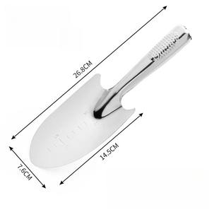 3pcs/set Stainless Steel Garden <b>Shovel</b> for Planting Multi-Purpose Gardening Tool with Ergonomic <b>Handle</b> Outdoor Beach <b>Shovel</b> - Product Image 6