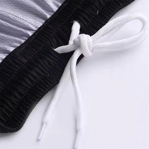 Conjuntos de Camisetas y Pantalones Cortos Deportivos de Baloncesto Unisex Personalizados, 100% Poliéster, Tallas Grandes, Transpirables, con Logotipo Personalizado - Product Image 5