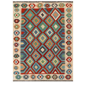 Tapis Kilim Maimana Afghanistan 196 X 149 cm Tapis et ensembles - Product Image 1
