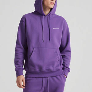 ชุดวอร์มผู้ชายคุณภาพสูงราคาส่ง รับสกรีนโลโก้ แบบสวมหัว ผลิตจากผ้าโพลีเอสเตอร์/คอตตอนผสม - Product Image 4