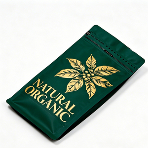 Bolsa de Plástico Multicapa con Cierre de Cremallera de 8 Lados, Impresa Personalizada al por Mayor, para Granos de Café con Válvula Hermética - Product Image 3