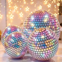Balle Disco Inflatable Brillante Reflet Dazzle pour Publicité Scénique et Fête à Vendre