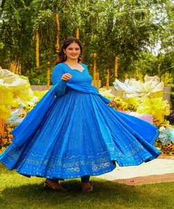 Designer Georgette Embroidery Sequence Work Salwar Kameez Suit Party Wear Wholesale Price Ethnic Garment - Product Image 1