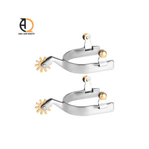 Espuelas de Caballo Occidentales de Plata y Cobre - Product Image 2