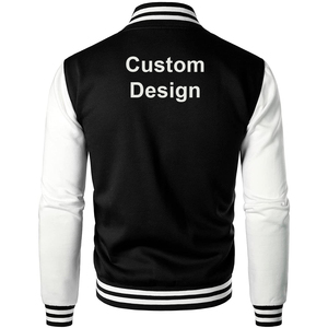 Veste de baseball universitaire pour hommes Vestes Letterman en coton mélangé Nouveau design Vestes universitaires respirantes - Product Image 6