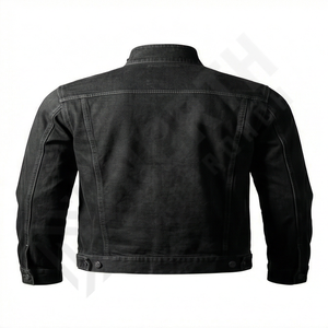 Chaqueta Vaquera Acolchada de Invierno para Hombre, Nueva Colección, 100% Algodón, Cierre de Cremallera, Estilo Vintage, Lavada, con Capucha, Resistente al Viento - Product Image 2