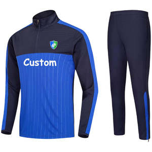 Conjunto Deportivo de Fútbol para Hombre, Verano 2024 2025, Sublimado, Manga Larga, Secado Rápido, Transpirable, para Entrenamiento - Product Image 1