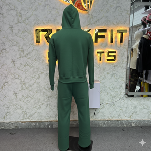 Vente chaude Meilleure qualité Personnalisé Client Le plus demandé Prix bas Style Unique Long cordon Unisexe Zipper Survêtements - Product Image 2