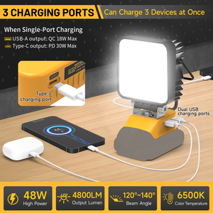 <span class=keywords><strong>Lampe</strong></span> de travail LED 48W à bas prix compatible avec les batteries <span class=keywords><strong>Dewalt</strong></span> <span class=keywords><strong>18V</strong></span> 20V <span class=keywords><strong>Lampe</strong></span> de travail <span class=keywords><strong>18V</strong></span> 20V <span class=keywords><strong>Lampe</strong></span> de travail LED <span class=keywords><strong>Lampe</strong></span> à batterie - Product Image 6