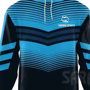 เสื้อฮู้ดดี้แบบซับลิเมชั่น ผ้าเทคฟลีซเนื้อแน่น เป็นมิตรกับสิ่งแวดล้อม ระบายอากาศได้ดี ให้ความอบอุ่น เหมาะสำหรับอากาศหนาวและกิจกรรมกลางแจ้ง เสื้อฮู้ดดี้ผู้ชาย - Product Image 2