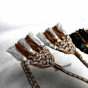 ทิงเจอร์สำหรับผู้ใหญ่พู่สีแดงและสีทอง - Product Image 6