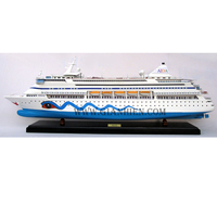 Gia Nhien Fabricant Conception Personnalisée quantité minimale de commande Basse Modèle Aida Vita Trophée MODÈLE DE BATEAU EN BOIS MODÈLE DE BATEAU EN BOIS DE HAUTE QUALITÉ Fait à la main