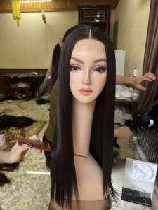 Cheveux humains vierges vietnamiens Remy 13X6 à cuticules alignées perruques Lace Front HD transparent perruques de cheveux humains pour femmes noires Vente en gros - Product Image 3