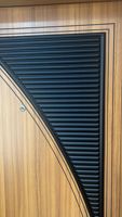Portes d'entrée extérieures de sécurité modernes et avant-gardistes en acier inoxydable 304, finition polymère, anti-effraction, turques