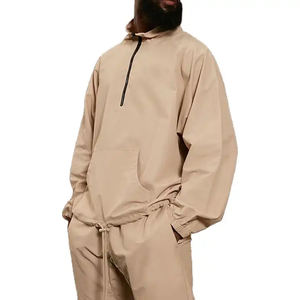 Survêtement de sport imprimé ajusté à la mode pour hommes, combinaison de sport deux pièces vierge avec impression numérique pour l'hiver - Product Image 2