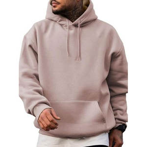 Sudadera con capucha de algodón 100% de lujo para hombres y mujeres, forro polar cálido, estampado de logotipo personalizado, sudaderas con capucha Unisex ajustadas de peso pesado de gran tamaño, Invierno - Product Image 1