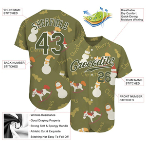 Maillots de baseball unisexes à col en V personnalisés OEM respirants avec nom et numéro d'équipe taille plus pour adultes - Product Image 3
