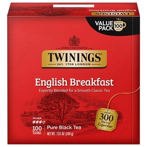 Twinings English Breakfast <b>Black</b> Tea Individually <b>Wrapped</b> Bags, 100 Count - Product Image 5