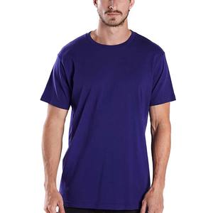 Camiseta básica Jersey diseño escote liso manga larga Camiseta manga corta producto ajuste peso Delgado 180GSM camisetas - Product Image 6