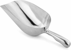 Cuchara de acero ecológica segura para alimentos para especias y harina Cuchara de hielo de metal para legumbres Arroz Diseño moderno elegante - Product Image 6