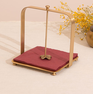 Dernier modèle Porte-mouchoirs en laiton Artisanat carré Artisanat le plus exigeant Support à mouchoirs simple Top vente - Product Image 4