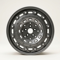Jantes en alliage forgé tout-terrain personnalisables JWYC noires 4X4 6X139.7 PCD 8.5J Largeur 5 ans de garantie Adaptation universelle Nouveau