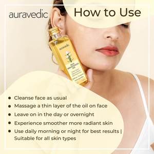 Auravedic Herbal Skin Brightening <b>Oil</b> Pack of 2 100ml Each for All Skin Types - Product Image 6