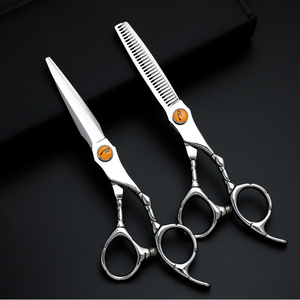 Tondeuse à cheveux supérieure professionnelle faite poignée ciseaux finition ciseaux de coiffeur meilleure coupe de cheveux de coiffeur pour ciseaux de coiffeur - Product Image 6