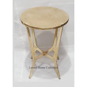 Mesa auxiliar de café de aluminio de gran tamaño de calidad superior, venta al por mayor, diseño atractivo, forma personalizada, mesa auxiliar de boda - Product Image 5