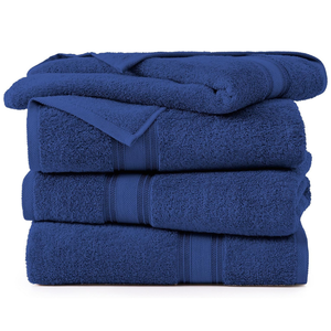 Serviettes de bain luxueuses en coton d'Inde Serviettes de plage écologiques et élégantes à absorption rapide - Product Image 1