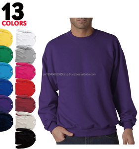 Estilo americano Baggy Loose Drop Shoulder Sudadera de manga larga 100% Poliéster Algodón Power Dry Heavyweight Crew Neck Sudaderas - Product Image 5