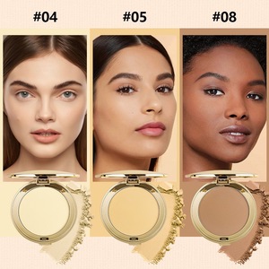 Palette <span class=keywords><strong>de</strong></span> poudre bronzante et <span class=keywords><strong>de</strong></span> contour vegan 9 couleurs, soyeuse et lisse, avec logo personnalisé, fini naturellement mat, pour le contour et la fixation du maquillage - Product Image 3