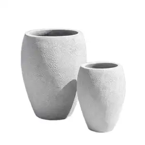 Navigli Planter Ceramic Pots Luxury Color glazed finishing for Indoor and outdoor home decor made of ceramic natural color