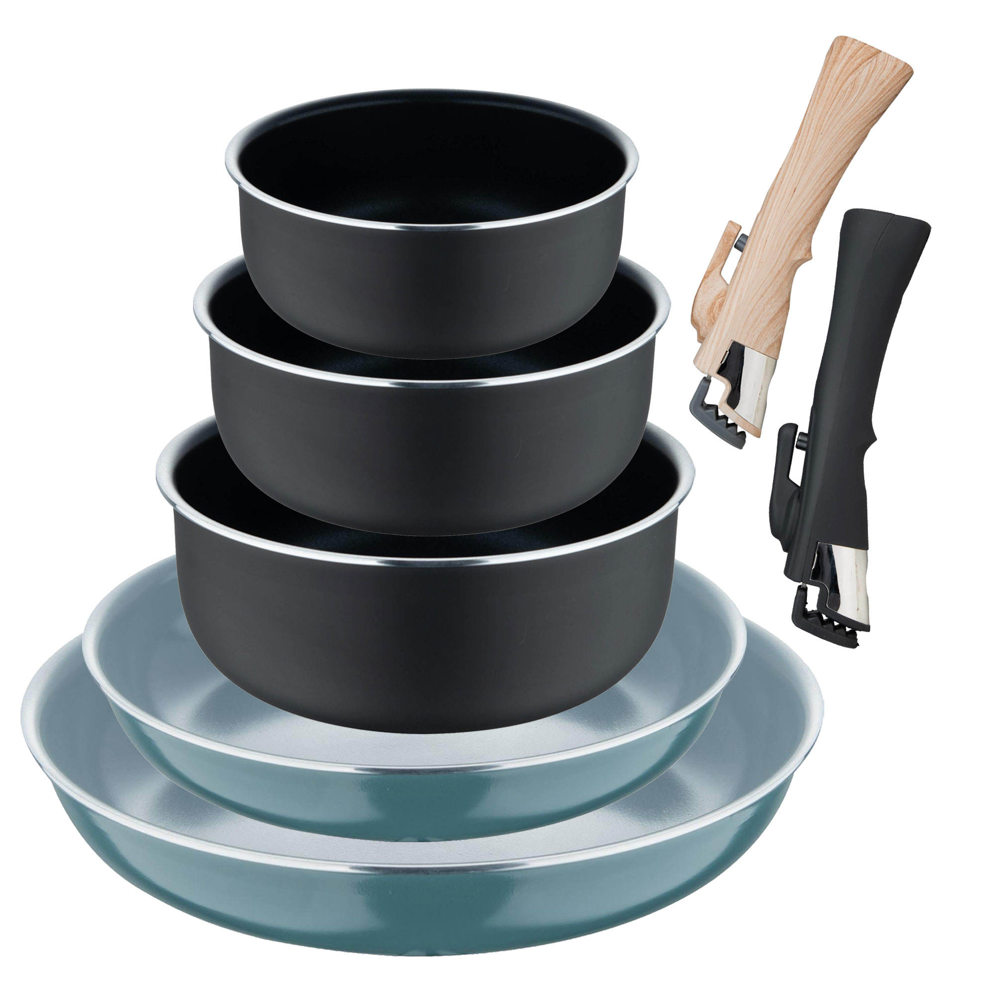 เขียว, ดำ